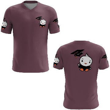 Discover Bird School College Graduation Hat Education Cute 3D T Shirts
