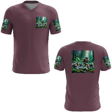 Discover Native American Runner 3D T Shirts
