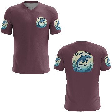 Discover Playful dolphins 3D T Shirts