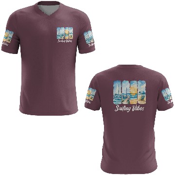 Discover Sailing Vibes - Feel the Ocean 3D T Shirts
