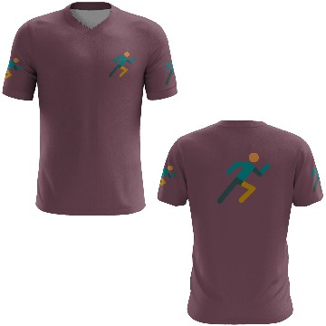 Discover Running Icon – Minimalist Runner Design 3D T Shirts