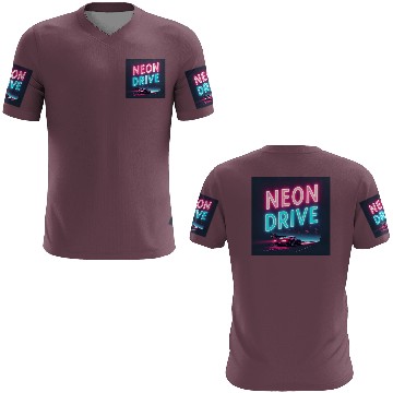 Discover Neon Drive - Retro Synthwave Design 3D T Shirts