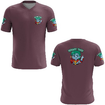 Discover Chibi Style Captain Planet Reduce This!Design 3D T Shirts