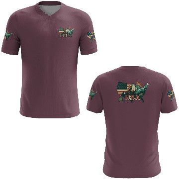 Discover USA Eagle - Patriotic 3D T Shirts