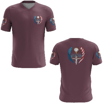 Discover USA Cross Soldiers Eagle 3D T Shirts