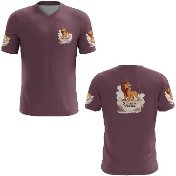 Discover Lonely Lion Longing 3D T Shirts