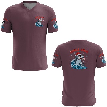 Discover Jingle Jaws – Christmas Holiday with Bite Design 3D T Shirts