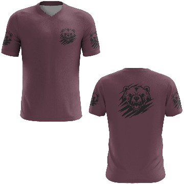 Discover Fierce Bear Roaring Graphic 3D T Shirts