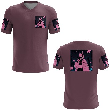 Discover Neon Sakura Night Streetwear Design 3D T Shirts