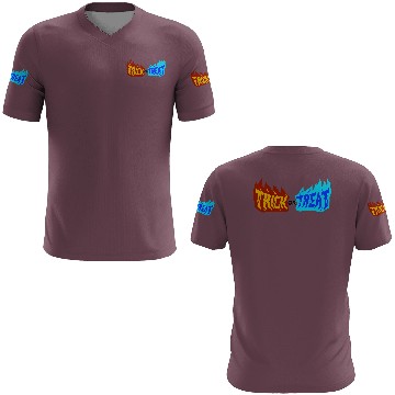 Discover “Trick or Treat Fire & Ice Typography” 3D T Shirts