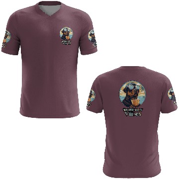 Discover Summer Vibes Dog – Cool Beach Mood 3D T Shirts
