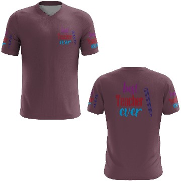 Discover Best Teacher Ever Pencil Gift 3D T Shirts