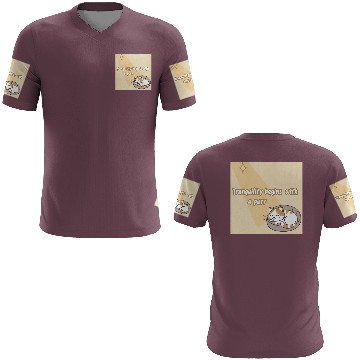 Discover Peaceful Cat Relaxation Illustration 3D T Shirts