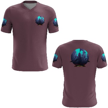 Discover Royal Blue Lightning 3D T Shirts