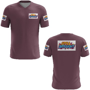 Discover Still Straight Yellow and Teal 3D T Shirts