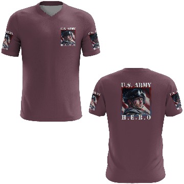 Discover US Army Hero American Soldier Patriotic Apparel 3D T Shirts