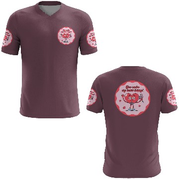 Discover Heartfelt Happiness Cartoon Design 3D T Shirts