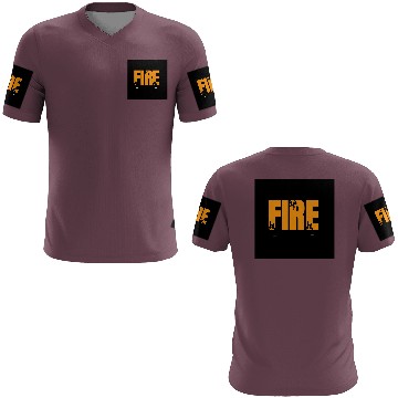 Discover Fiery Abstract Flame Typography Design 3D T Shirts
