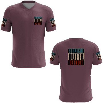 Discover Straight Outta Detroit Michigan MI 3D T Shirts