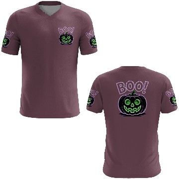 Discover Neon Jack-O-Lantern Halloween Design 3D T Shirts
