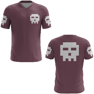 Discover Scott Pilgrim 8-bit Skull Vector 3D T Shirts