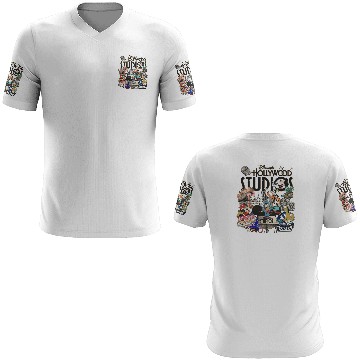 Discover Vintage Disney Hollywood Studios  Color 3D T Shirts, Hollywood Studios Unisex 3D T Shirts