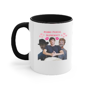 Discover Pedro Pascal Supremacy Accent Mugs