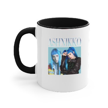 Discover Ashnikko Accent Mugs American Singer Pop Hip Hop Vintage Accent Mugs