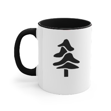 Discover Trees in winter Accent Mugs