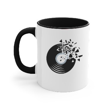 Discover vinyl Accent Mugs