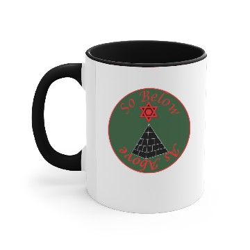 Discover As Above So Below Accent Mugs
