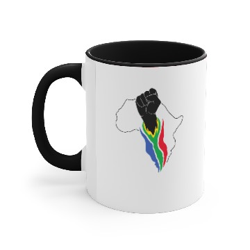 Discover BLACK POWER AFRICAN LICENSE Accent Mugs