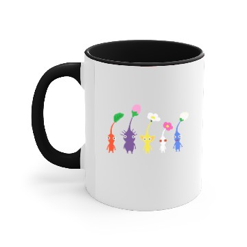 Discover cute pikmin pattern blue Accent Mugs