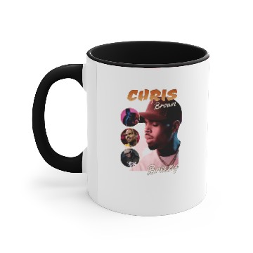 Discover Chris Brown Under The Influence Tour Cotton Accent Mugs