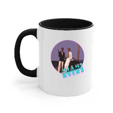 Discover Miami Vice Retro Accent Mugs
