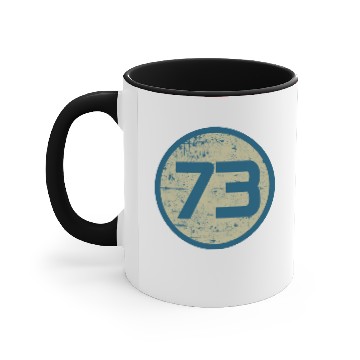 Discover Sheldon 73 - Big Bang Theory - Accent Mugs