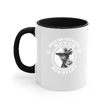 Discover Bob Dylan Revue Accent Mugs