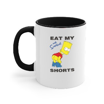Discover The Simpsons Bart Simpson Cartoon Accent Mugs