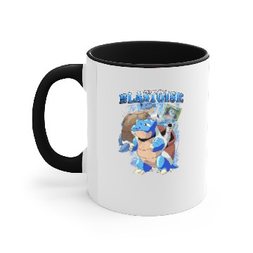 Discover Blastoise Anime Vintage Style Accent Mugs!