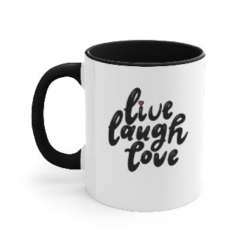 Discover Live laugh love - Gifts Accent Mugs