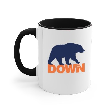 Discover Bear DOWN - Chiago Bears Bear Down - Accent Mugs