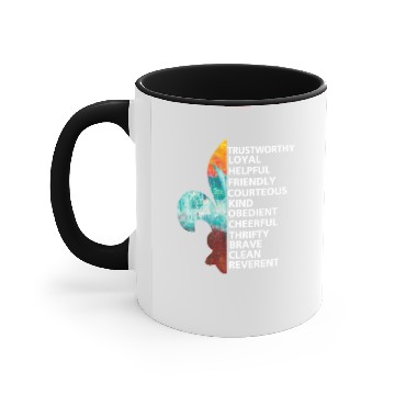 Discover boy scout - pathfinder Accent Mugs