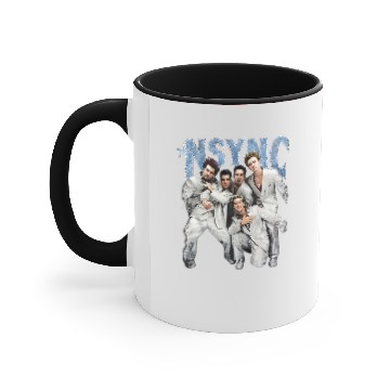 Discover NSYNC Silver Suit Boy Band Accent Mugs