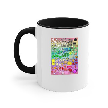 Discover BFDI Inanimate Insanity All Characters Accent Mugs