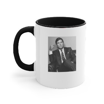 Discover Tucker Carlson Middle Finger   Classic Accent Mugs