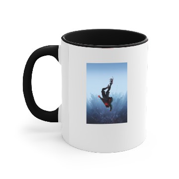 Discover Miles Morales jump Accent Mugs