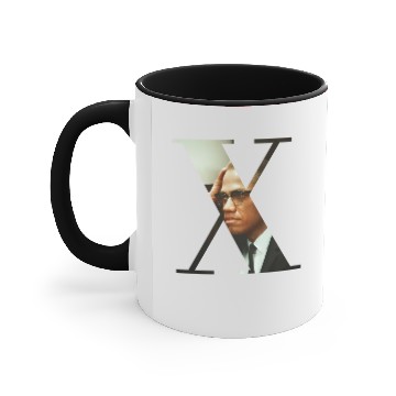 Discover Malcolm X - Malcolm X - Accent Mugs