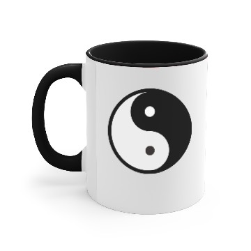Discover Ying Yang Accent Mugs
