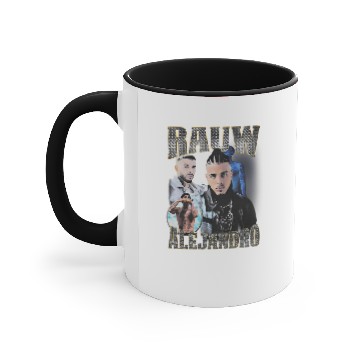 Discover Rauw Alejandro 90s retro rap Accent Mugs