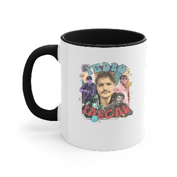 Discover Retro Pedro Pascal Accent Mugs, Pedro Pascal Retro 90s, Javier Pea
